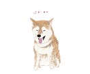 オシャレな雰囲気でペットのイラストお描きします ゆるいタッチでペットをめちゃめちゃ可愛くします☺︎ イメージ1