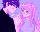 可愛いイラスト描きます 女性向けのイラストが得意です！ イメージ2