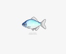 魚のイラストを作成します 魚好きがあなただけのお魚イラストを描きます イメージ7