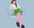 世界にひとつだけ❤️あなたをイラストにします SNSのアイコンにぴったり！プレゼントや記念にも❤️ イメージ2