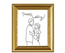 シンプルおしゃれなウェルカムボードを作製いたします 結婚式のささやかなお手伝いをさせてください！ イメージ3