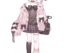 キャラクターの制作(人外可)致します ゲームキャラクターの制作、IRIAMで使う立ち絵の制作します イメージ1