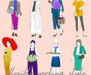 今だけ特別価格！お洒落で可愛らしいイラスト描きます ポートフォリオをご参考にとうぞ♪ イメージ8