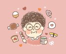 癒やされる手描きのあたたかいイラストを描きます 手描き/ゆるい/ほんわかした世界観で個性を出したい方へ イメージ4
