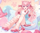 商用利用無料♪華やかでかわいいイラストお描きします Vtuber・フラスタ・応援広告等、幅広く対応してます◎ イメージ1