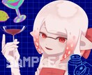 イカ達のかわいい、かっこいいイラストを制作します アイコンやプレゼント用など幅広くお受け致します！ イメージ6