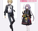 TRPG、ゲームの立ち絵、その他イラスト制作します アイコンサイズからバストアップ、全身までご相談ください！ イメージ2