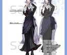 商用利用OK！シンプル綺麗なイラスト制作します アイコン立ち絵配信画グッズなど幅広く対応します イメージ4