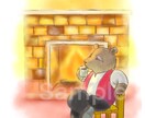 絵本の表紙絵・挿絵をお描きします 温かみある手描き風のタッチで物語を彩ります！ イメージ8
