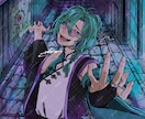 Vライバー様・配信者様必見！活動用イラスト描きます 他とは違うエッジの効いた可愛さを！予算で選べる松竹梅プラン有 イメージ7