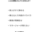 ファストフード店向け初期教育設計で離職を改善します 接客、飲食で陥りがちな人材不足を根本から変えていくプロセスを イメージ2