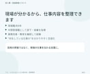 今ある求人票を応募者目線で読みやすく改善します 求人1職種をリライト｜仕事内容・魅力・応募前の不安を整理 イメージ3