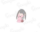 かわいいイラスト制作いたします かわいいぽわむちなデフォルメイラストです！♡ イメージ3