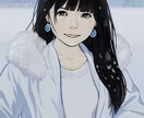 可愛くてエモーショナルな女の子のイラストを描きます 肖像画のようなアップの絵から風景こみの全身イラストも描きます イメージ2