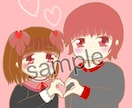アイコンイラスト 夢絵 描きます アイコンに使用のイラストなど承ります！ イメージ3