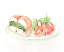 食べ物や商品を手描きの水彩画で描かせていただきます 一目見ておいしそう！と思ってもらえる絵を心を込めて届けます イメージ9