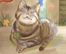 しあわせな雰囲気の愛犬・愛猫ちゃん描きます ふわふわな毛並みをかわいく再現！大事な家族の誕生日などに！ イメージ3