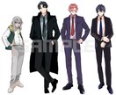 キャラクターデザイン、ゲーム等立ち絵・背景描きます 表情差分4種+ミニキャラ1種セット無料！ イメージ2