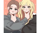 SNSで映える♡ゆるおしゃれアイコン描きます 商用・似顔絵可！思わず目を引く、ゆるおしゃれアイコン作成 イメージ5
