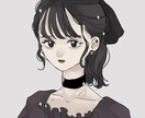 snsアイコンイラスト描きます かわいい女の子イラスト！理想の女の子をカスタマイズ！ イメージ1