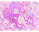 個性的なイラストを制作します 夢のようなかわいいイラストを制作します♡ イメージ1