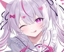 透明感のあるアイコンイラスト制作します SNS・配信・活動用に◎ご希望に寄せて丁寧に制作します イメージ1
