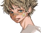 期間限定価格にてデジタルイラスト描きます アイコン、動画のジャケットなどに使えるキャラクター‼️✨ イメージ3