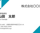 修正無制限・オリジナル名刺作成します 女性・シンプル名刺が得意です！ イメージ3