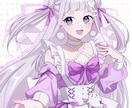 アニメ風のイラスト・アイコンを制作します SNSで映えるアイコン・キャラ一枚絵をアニメ風で描きます イメージ1