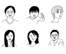 シンプルでゆるい線画の似顔絵かきます 写真をもとに、シンプルでゆるい線画の似顔絵を描きます。 イメージ2