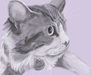 犬、猫などペット似顔絵描きます ネコちゃん、ワンちゃん他オーダーメイド、手描きの肖像画 イメージ3