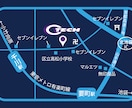 自作資料に！簡略化したマップ・案内図のみ作成します 自作パンフや資料などに色々使える地図を安価な価格でご提供！ イメージ6