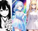 商用や観賞用に☆可愛いイラスト描きます なんでも相談下さい☆迅速な納品を心掛けます！ イメージ2