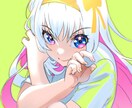SNSアイコン、ヘッダー、その他イラスト制作します 文字入れやオリジナルキャラクターも描きます イメージ1
