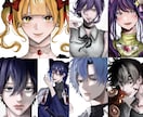 可愛くかっこよく美しいイラストをお安く提供します お顔がかっこいい男の子が得意です♪細かな要望も取り入れます！ イメージ2