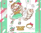 ざっくりキャラクターデザインを製作します さっくり安価でお手軽キャラクターデザイン！ イメージ2