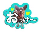 写真でLINEスタンプ！16枚作ります 写真16枚でスタンプ16個！写真一枚からでも大丈夫！ イメージ2