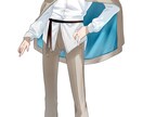 先着割引！キャラクターの立ち絵描きます 実績作りのため割引中！胸上から全身の立ち絵まで！ イメージ3