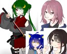 あなたのキャラクターのイラストお描きします キャラクターの魅力を最大限に!! イメージ1