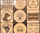 送料無料【５枚５００円！】コルクコースター作ります ・オリジナルコースター・両面印刷・デザイン自由・丸型・四角型 イメージ1