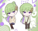 壁紙やヘッダーにかわいいミニキャライラスト描きます ゆるい雰囲気のあるかわいくて親しみやすいイラスト作成します！ イメージ6
