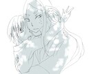 貴方の妄想イラストにします 脳内にいる創作キャラ、夢主、夢絵・・・ぜひ描かせてください イメージ4