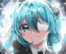 パッと目が引くイラスト描きます アイコン／1枚絵／立ち絵／夢絵など！ イメージ5