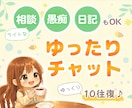 １０往復チャット☘️✨何でも優しくお聴きします 短めメッセージ派さん向け⭐回数制・話し相手・雑談・愚痴・相談 イメージ1
