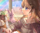 かわいい女の子のイラスト作成します SNSや動画で目を引くかわいいイラストを！ イメージ2