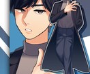 全身立ち絵描きます 等身高めのキャラクターイラストです イメージ8
