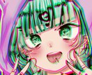 貴方だけのイラストアイコン描きます 画像のように様々な絵柄が可能です！ イメージ1
