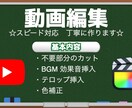 動画編集代行します オールジャンル対応なのでどんな方でもどうぞ イメージ1