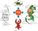 四象神功☆黄龍レイキ伝授いたします ！　青龍・白虎・朱雀・玄武の四神・黄龍と繋がるエネルギー イメージ2