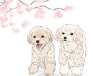 お写真を元に線画イラストを描かせていただきます 写真もいいけど、イラストでしか出せない魅力を〜 イメージ5